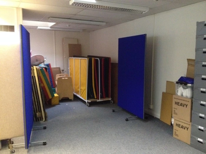 community centre storeroom