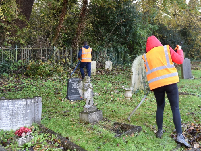 community payback restoring graves