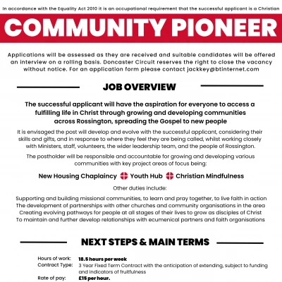 community pioneer
