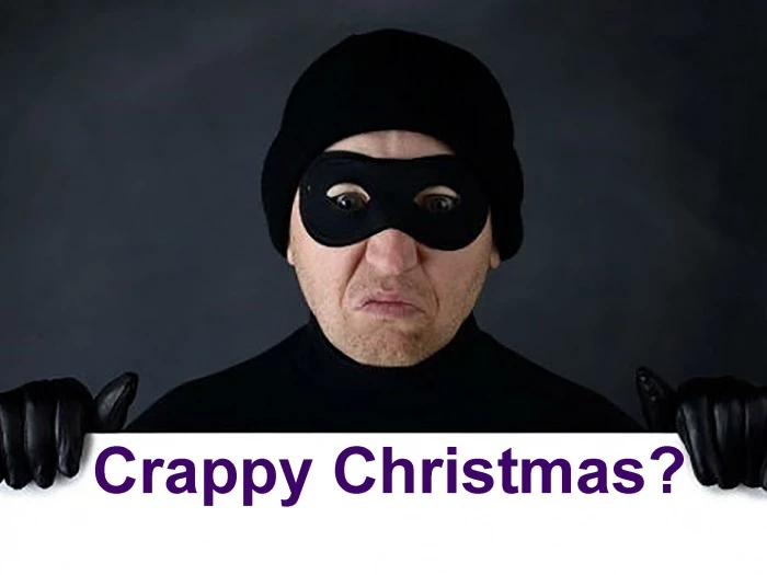 crappy christmas burglar