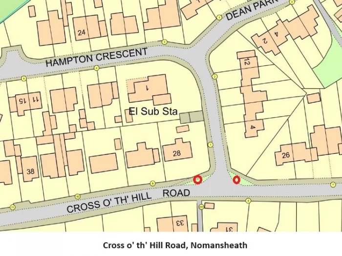 cross o39 th39 hill road nomansheath