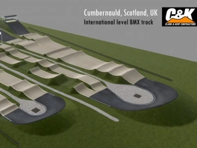 cumbernauld combo bmx track layout