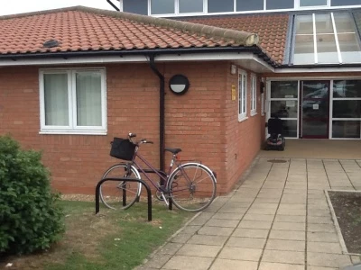 cycle stands at medical centre