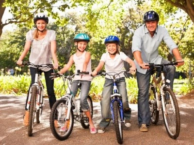 cycling family