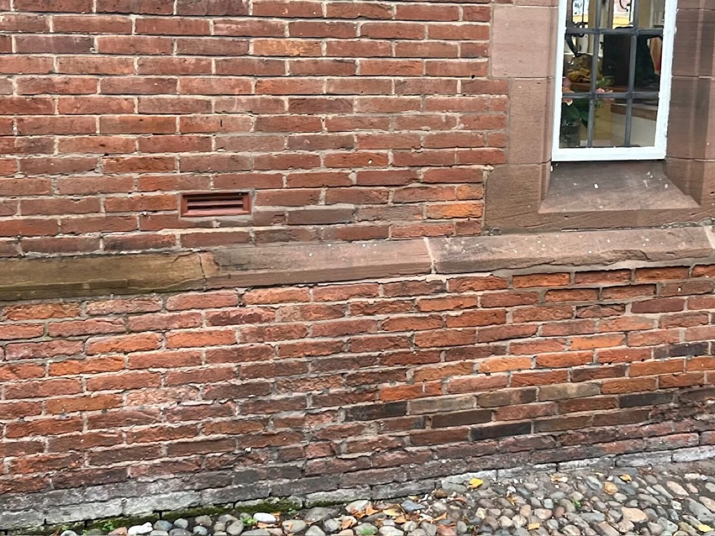 damage caused by cement mortar