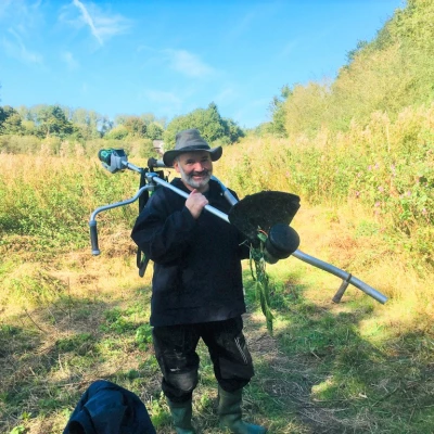 dan at work  sept 2020