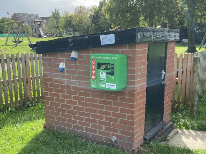 defib in situ