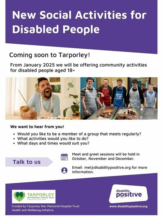 disability positive  launching new group