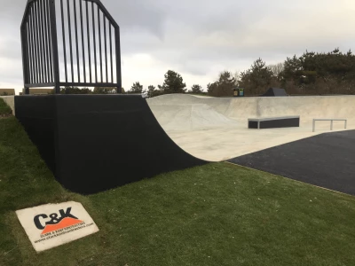 eastbourne skatepark overview