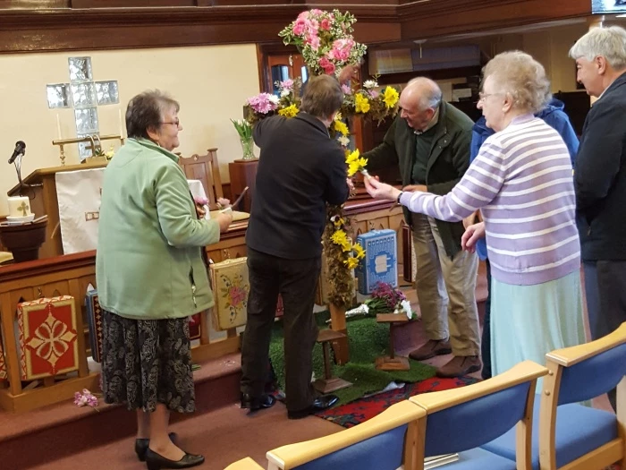 easter 2016  dressing the cross