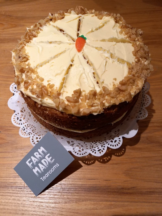 farm made tearooms cake