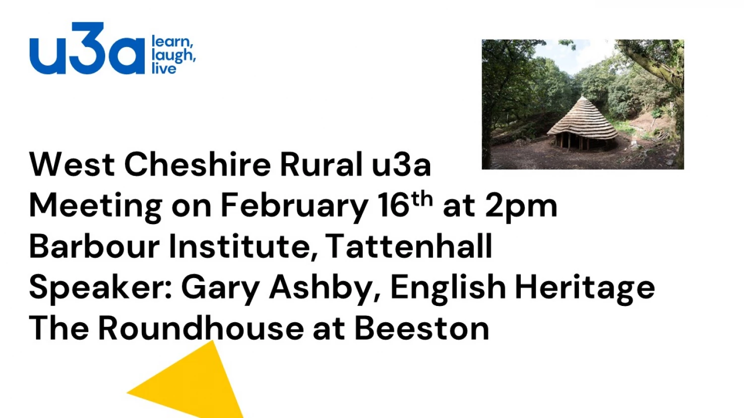 feb 23 u3a poster