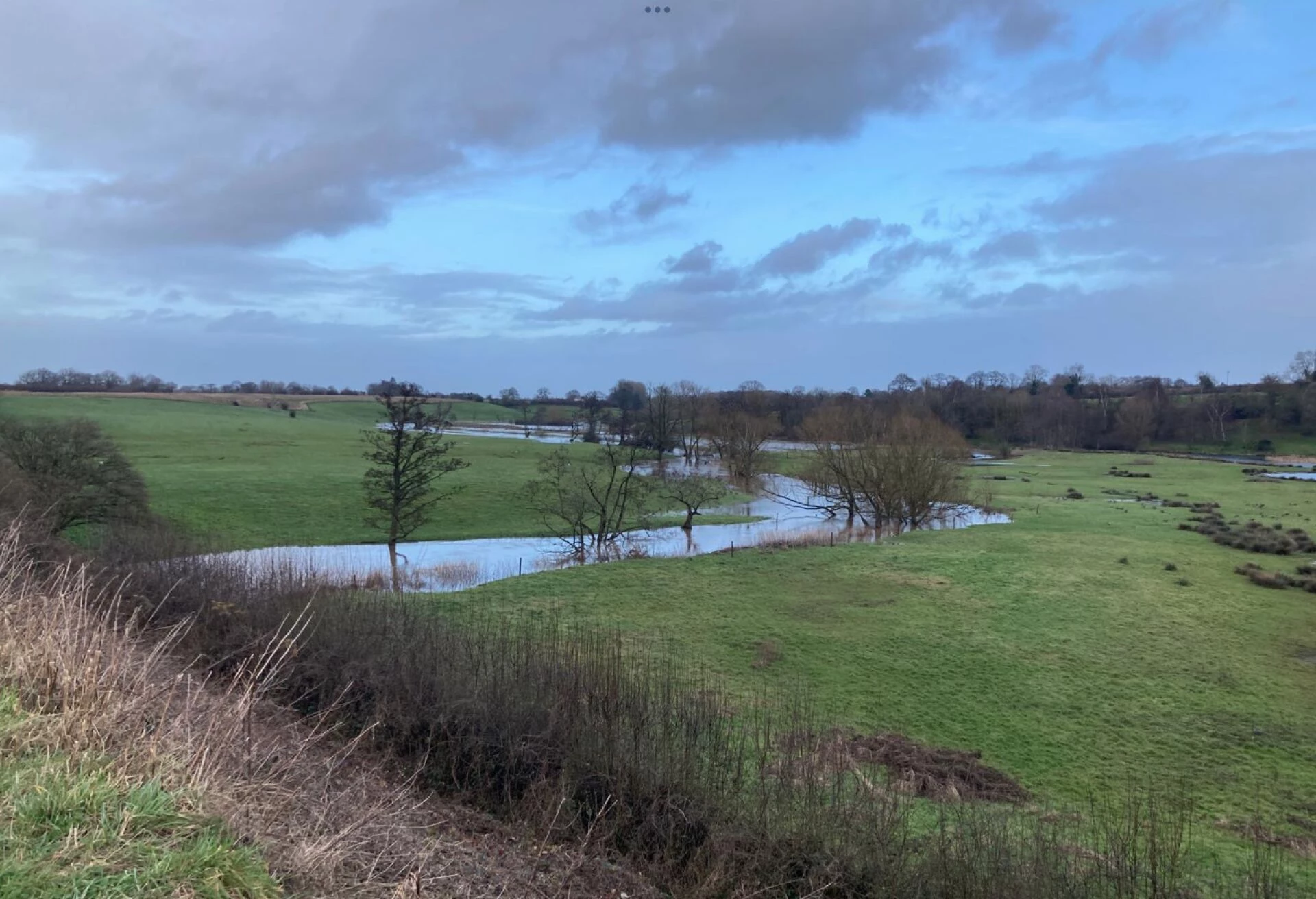 flooded canal
