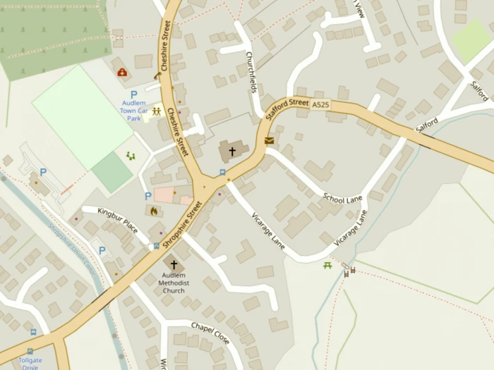 footer map