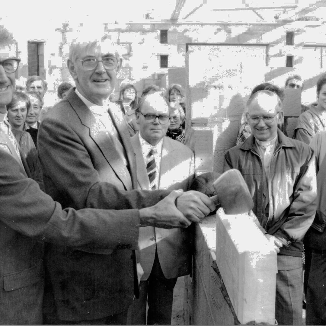 foundation stone laying 1989