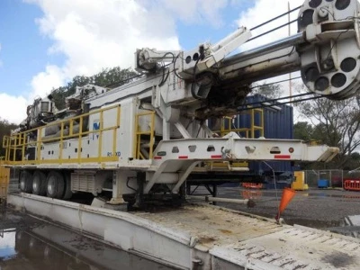 fracking rig