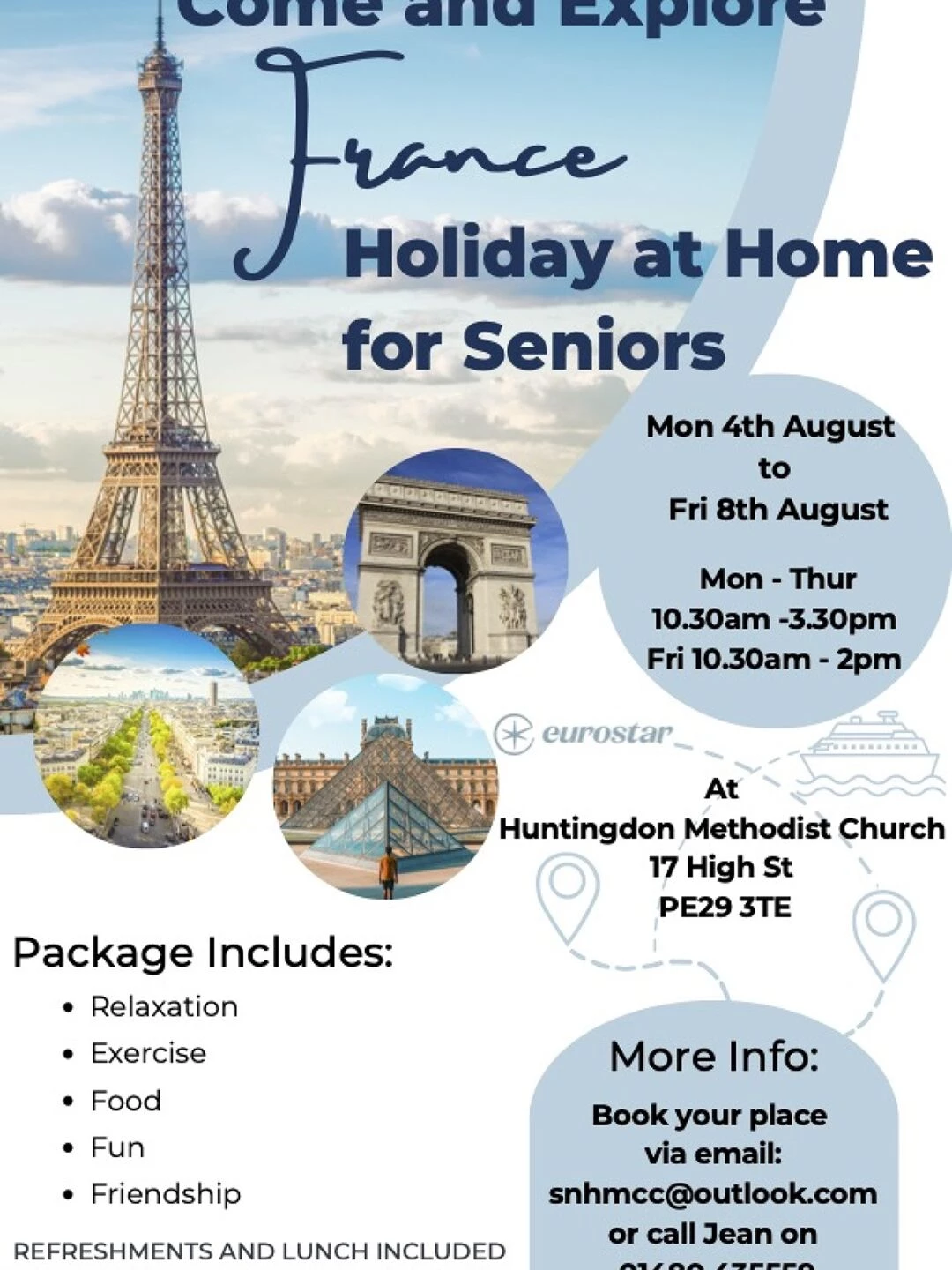 france  holiday at home for seniors
