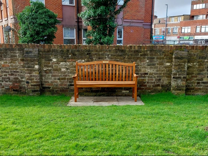 garden seat at christ church