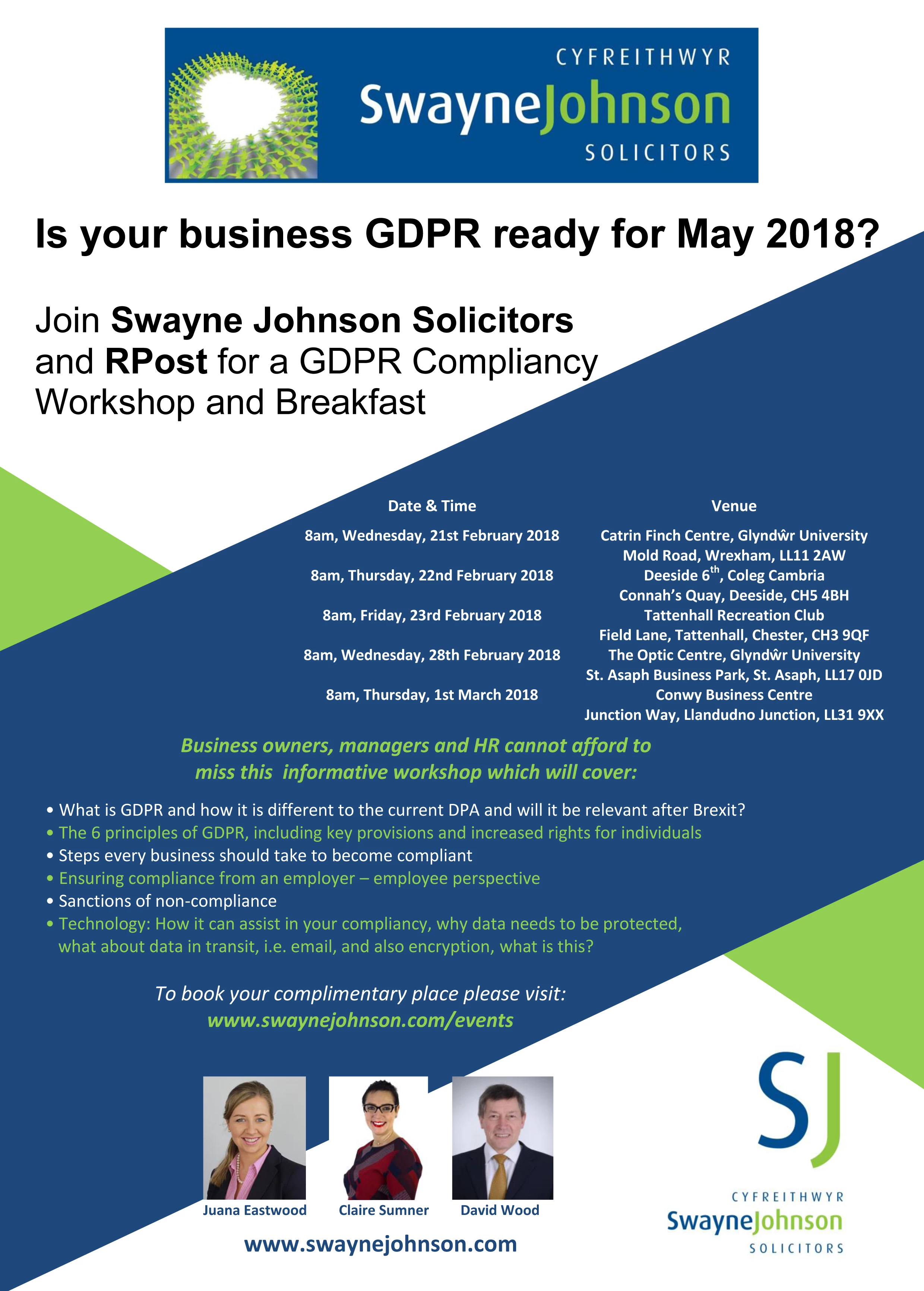 gdpr swayne johnson