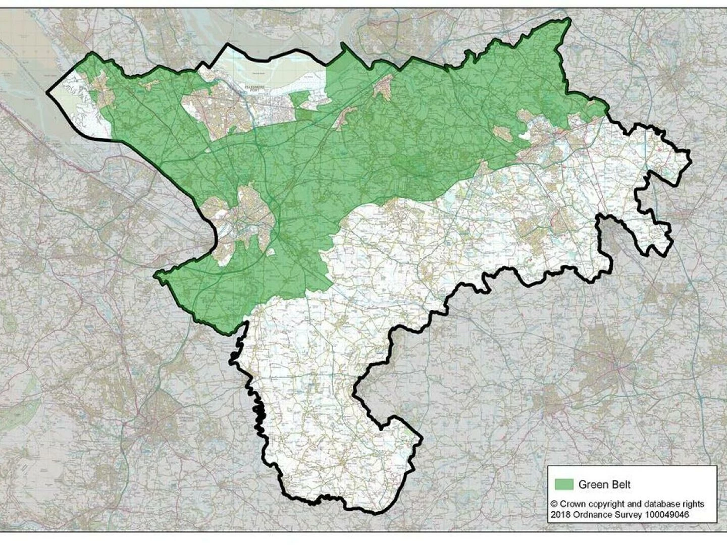 green belt west cheshire