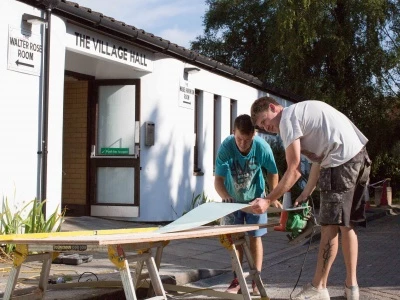 haddenham village hall upgrade