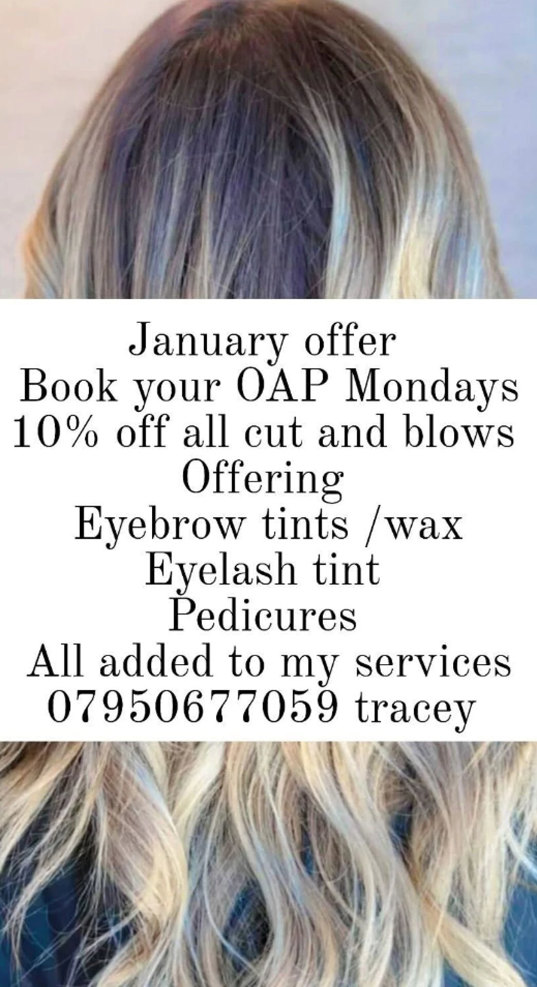 hair offers from tracey