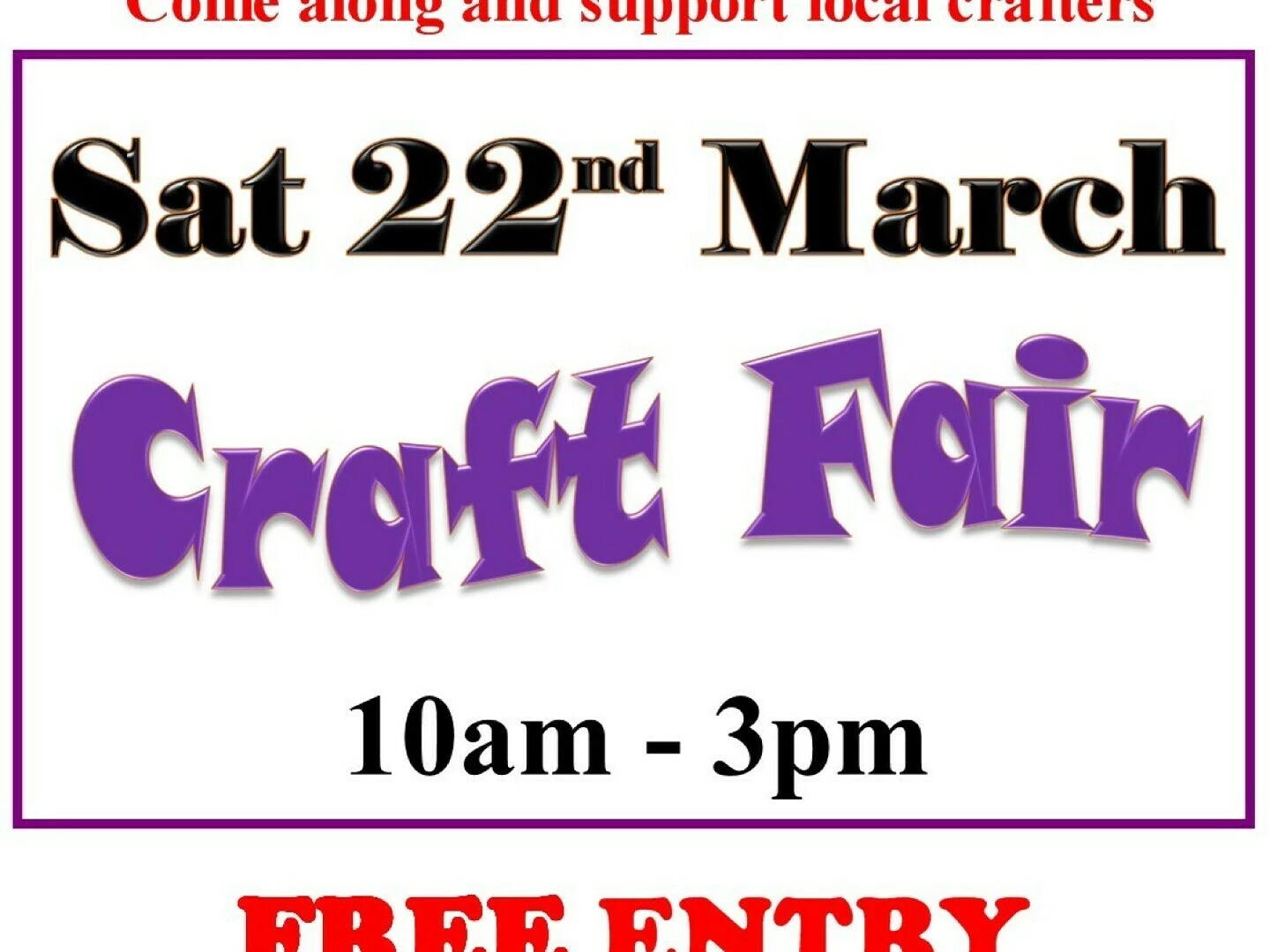 halton trinity craft fair
