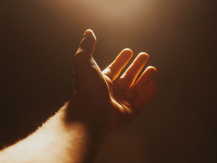hand freedom worship
