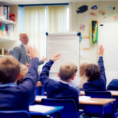 hands up classroom