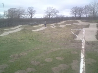 harlescott pump track shrewsbury long view