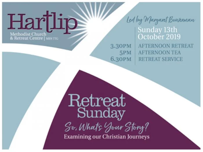 hartlip retreat sunday poster  small