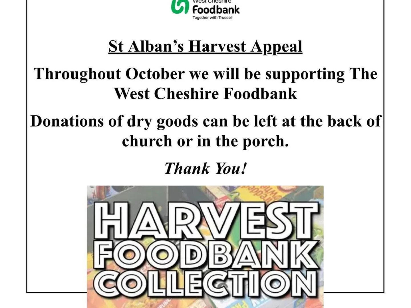 harvest appeal