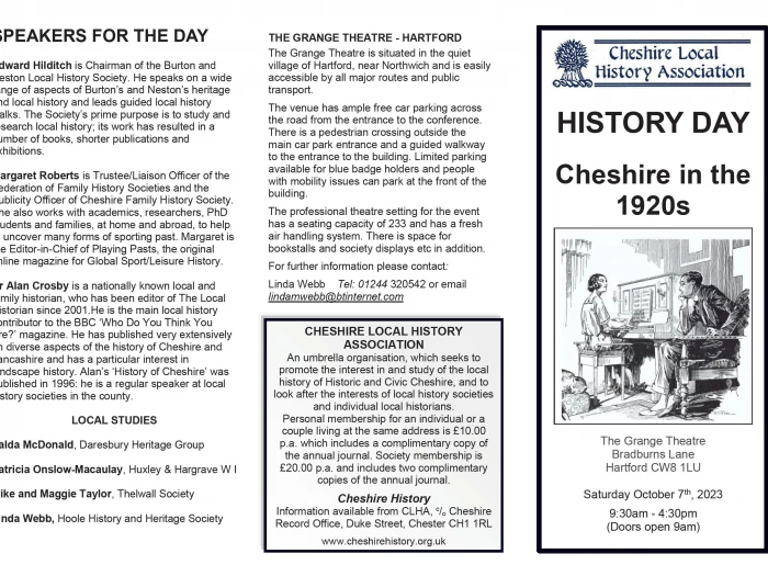 history day leaflet a