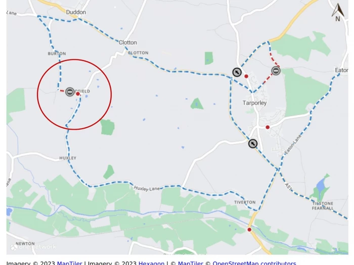 hoofield lane diversion
