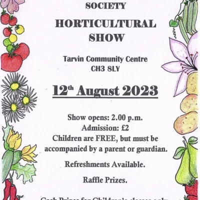 horticultural show schedule front page