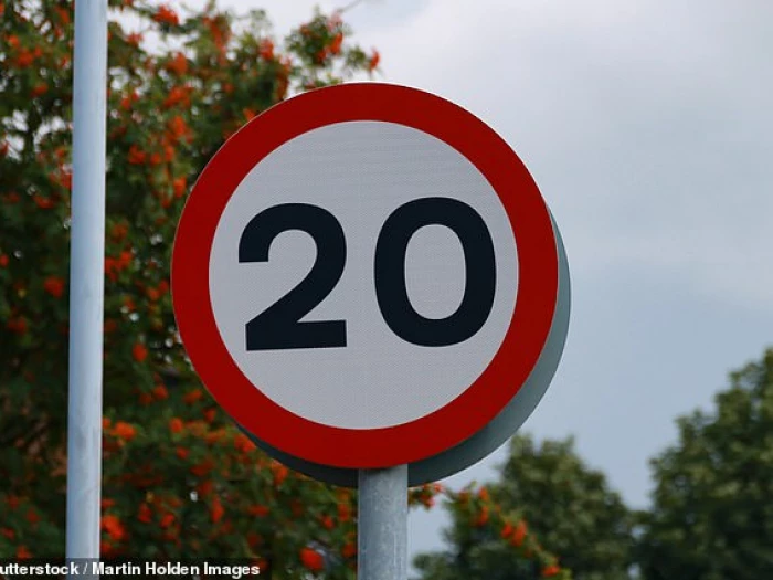 image 20 speed limit sign