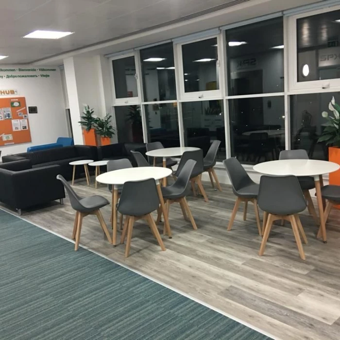 informal area at spx flow offices in manchester
