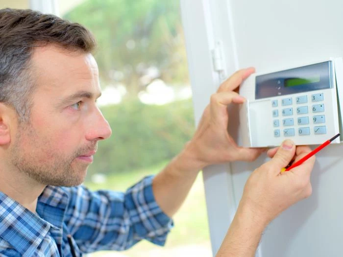 installing a burglar alarm