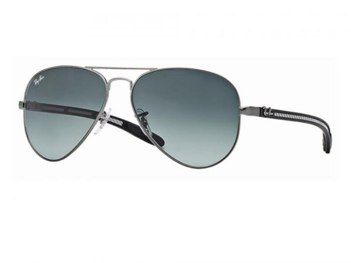 Ray-Ban RB8307 Carbon Fibre sunglasses Gunmetal Grey
