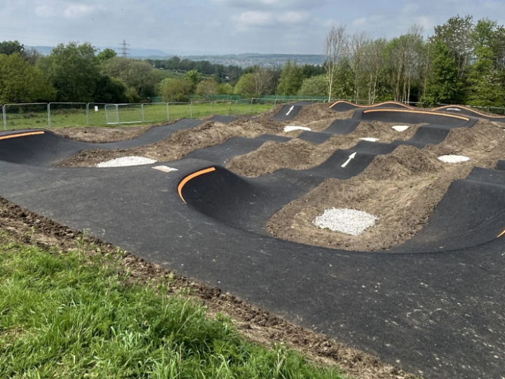 Composite pump track online