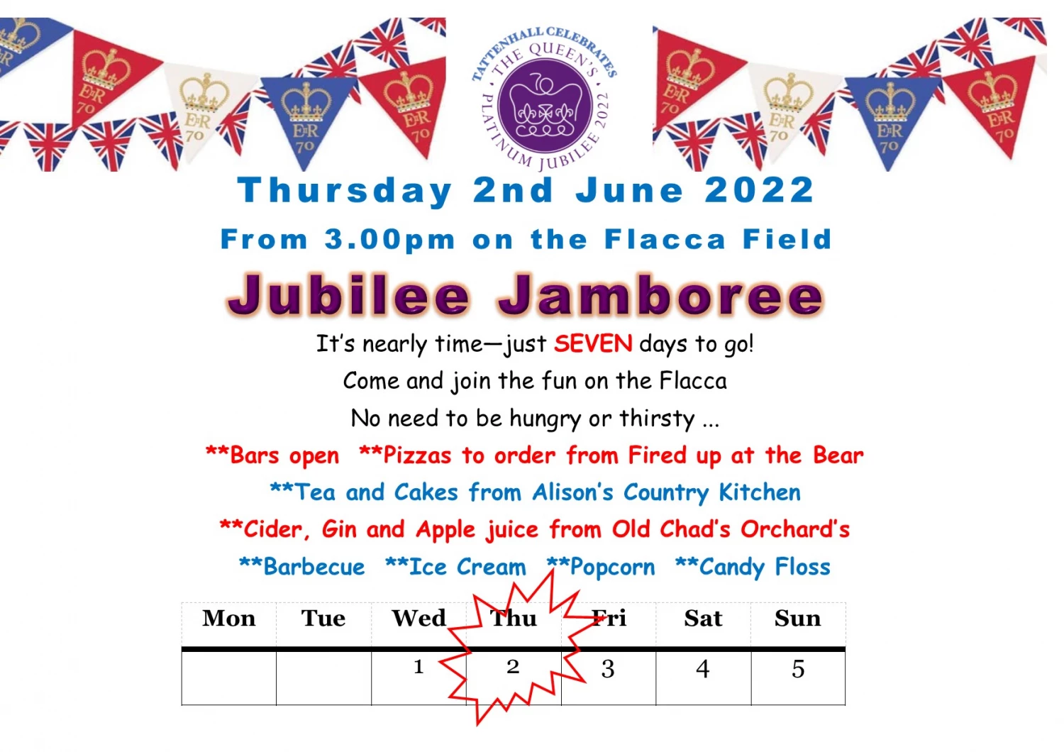 jubilee countdown 7