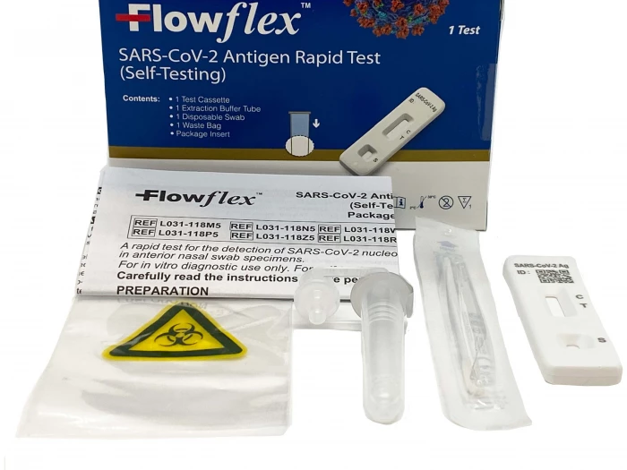 lateral flow test kit