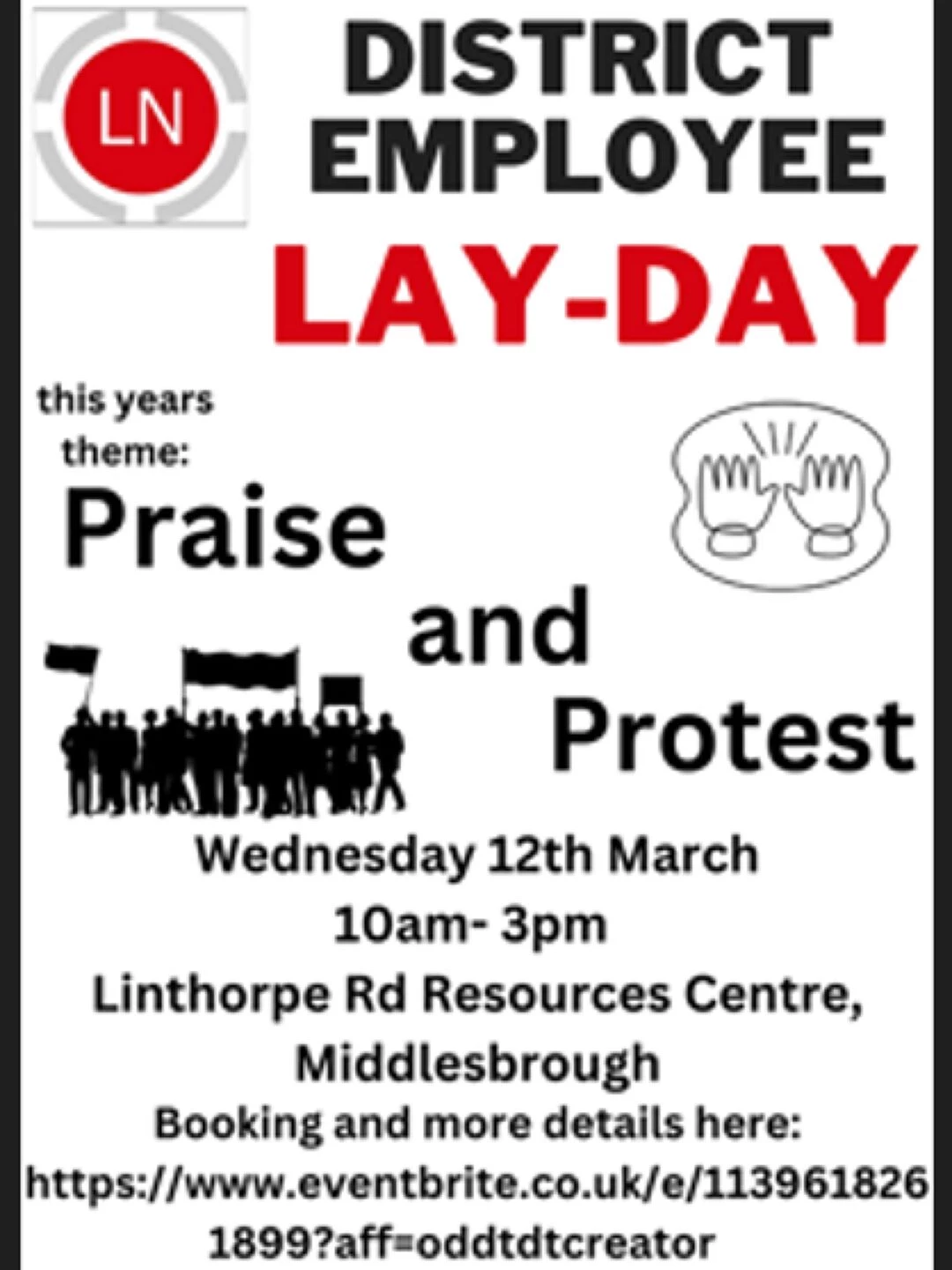 lay day darlington 2025