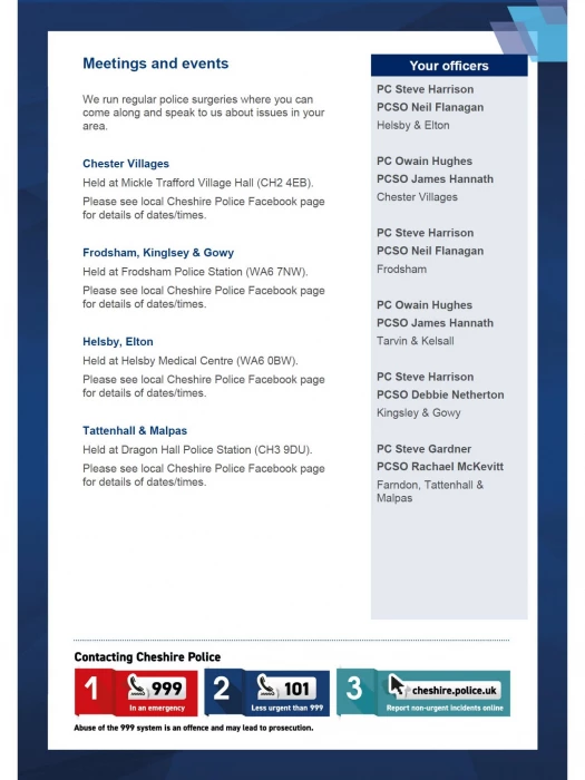 local policing newsletter  ch