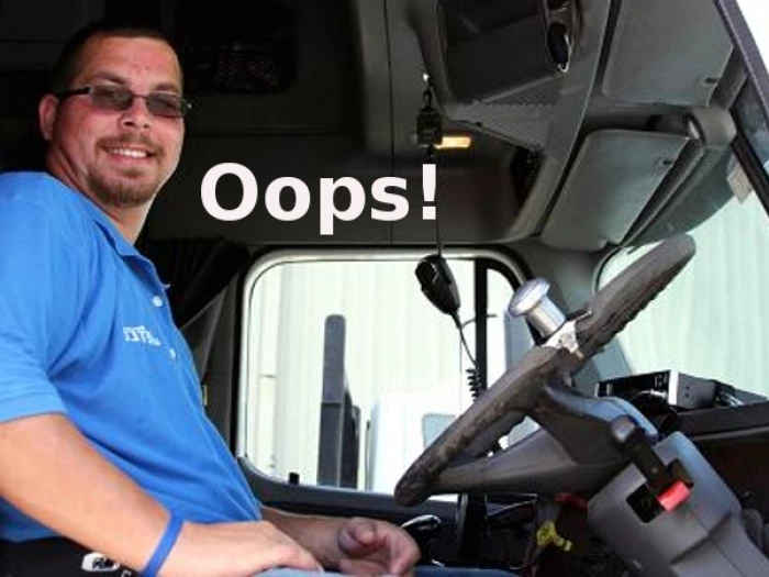 lorry driveroops
