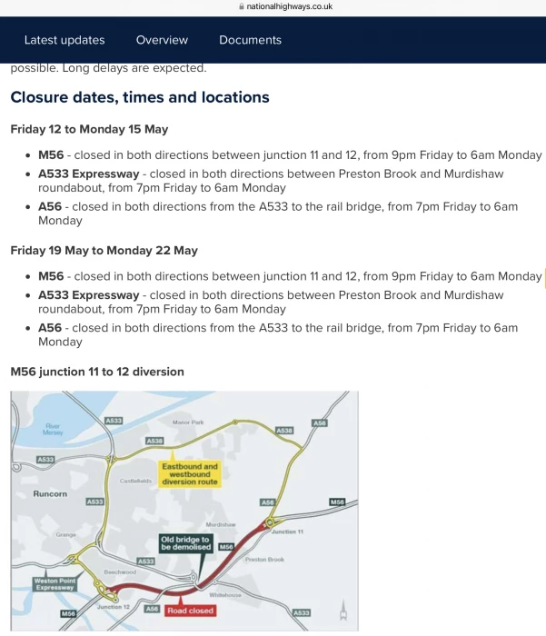 m56 closure