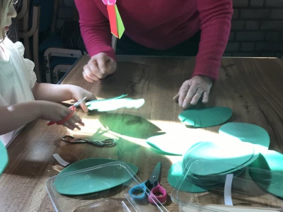 making palm branches
