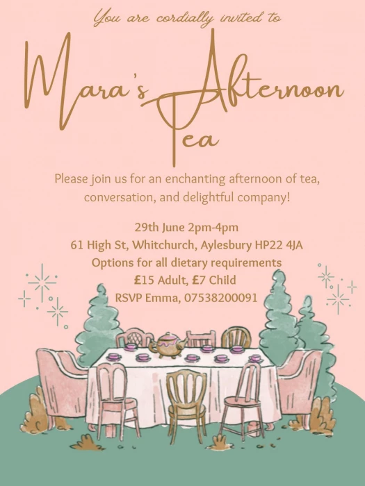 mara high tea