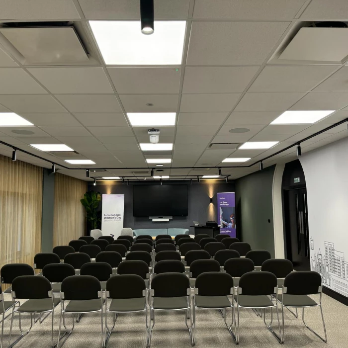 meeting hall at accenture offices in leeds