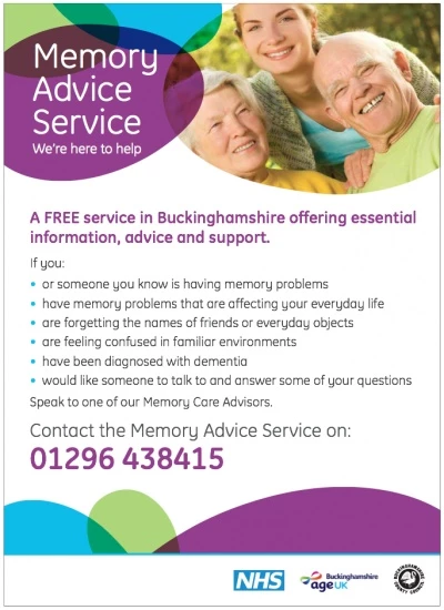 memory loss service poster